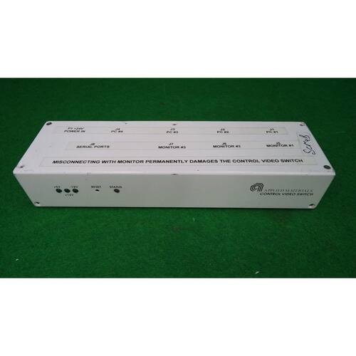 AMAT 0190-37616 KVM SWITCH, 4 PC INPUT, 3 USER LOCATION OUTP