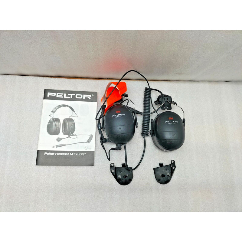 3M PELTOR MT7H79P3E 硬帽-双向通信耳机 3.5 毫米