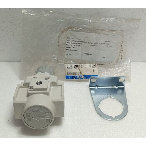 SMC AR40-N06BG-B Air Regulator with Pressure Gauge 0.05–0.8