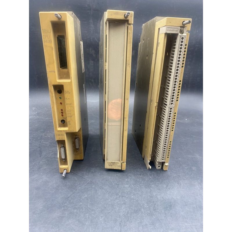 LOT OF SIEMENS SIMATIC S5 6ES5943-7UB21 6ES5465-7LA12 6ES543