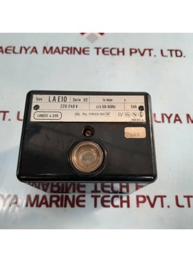 Controlador De Quemador Landis & Gyr LAE10 Serie 02