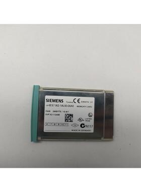 SIEMENS 6ES7-952-1AL00-0AA0 SIMATIC S7, RAM Memory Card for