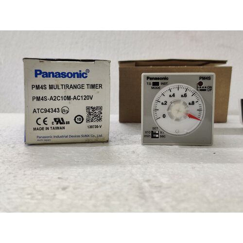 Panasonic PM4S Multirange Timer {PM4S-A2C10M-AC120V}