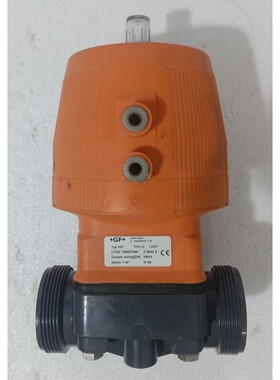 PNEUMATIC ACTUATED VALVE +GF+ GEORG FISCHER 027 pvc-U 32mm D