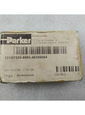 PARKER LUCIFER 483590 S4 F SOLENOID 气门 131M7550