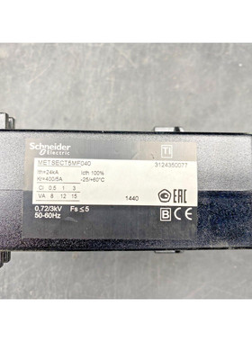SCHNEIDER ELECTRIC METSECT5MF040 0.72/3kV 50-60Hz TRANSFORMA