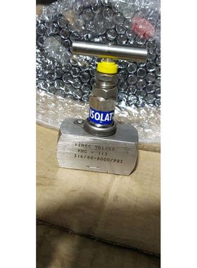 Vimec vmc-113 SS316 6000PSI 隔离针阀 3/8 英寸传感器发射器