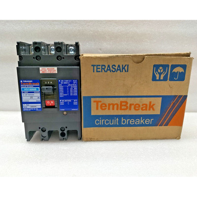 TERASAKI TEMBREAK XS100NB CIRCUIT BREAKER 20A,3 PM