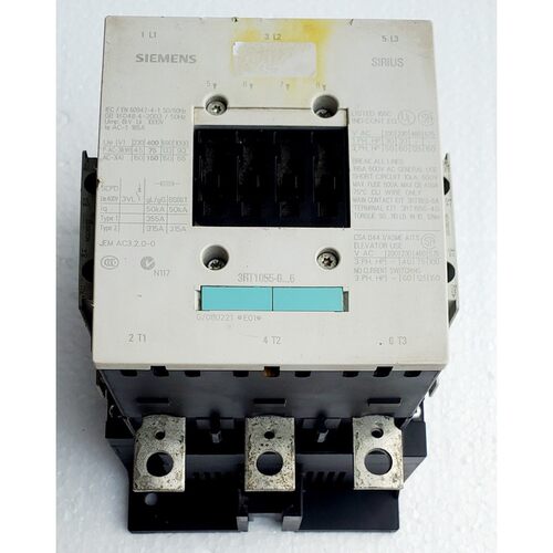 Contacteur De Puissance SIEMENS 3RT1055-6AP36, 150A, 75KW, 4