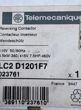 TELEMECANIQUE CONTACTEUR LC2 D1201F7 x1