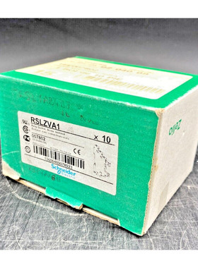NEW SCHNEIDER ELECTRIC RSLZVA1 007802 RELAY SOCKET SCREW TER