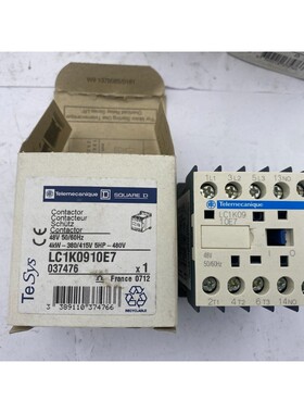 1pc x TELEMECANIQUE LC1K0910E7 037476 48V 50-60Hz CONTACTOR