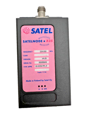SATEL SATELNODE X3S 95 0236 PPL 0 V4.05 224.950MHz MULTICODE