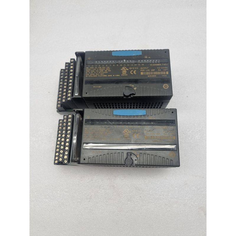 GE IC200MDL740J Uscita Modulo Set Di 2 Gratis Spedizione Vel