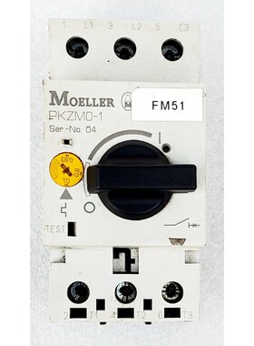 MOELLER PKZM0-1 CIRCUIT BREAKER SER NO. 04
