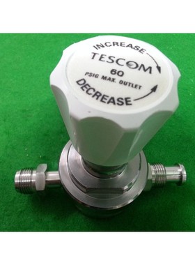 TESCOM 型号 60,64-2641 KRM20-122 600 PSI 超高纯度压力调节器