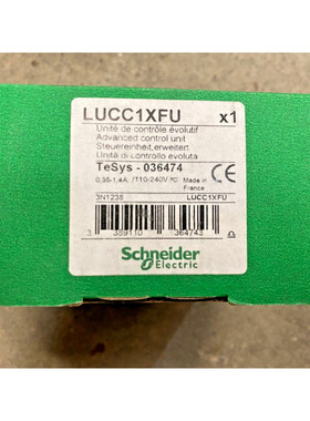 1pc x NEW SCHNEIDER ELECTRIC LUCC1XFU ADVANCED CONTROL UNIT