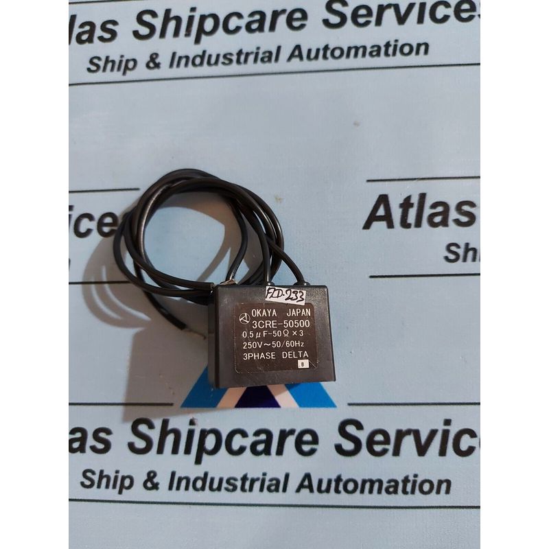 Okaya 3CRE-50500 Motore Rumore Filtro Surge Protector 3 PHAS