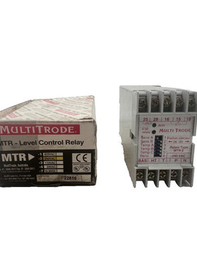 MULTITRODE MTR-2 240VAC LEVEL CONTROL RELAY