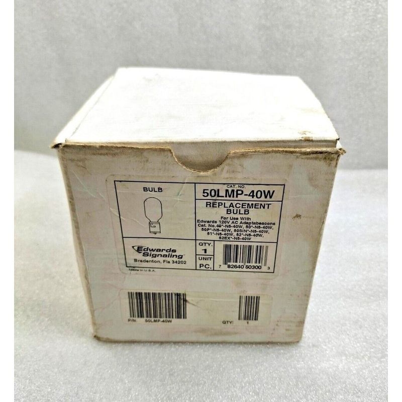EDWARDS SIGNALLING 50LMP-40W 替换散装 P041695-0108 - 批量 6