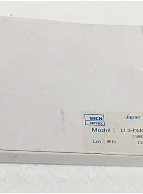 LL3-DM01 1PC Nuovo SICK Precisione Coassiale Fibre Ottiche S