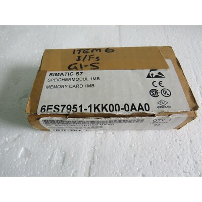 Siemens 6ES7951-1KK00-0AA0 Simatic S7, Memoria Carte per S7-