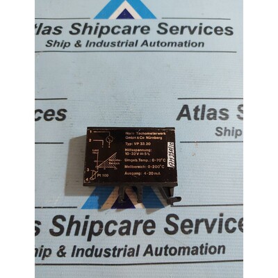 NORIS TACHOMETERWERK VP 33.20 变速器 4-20mA