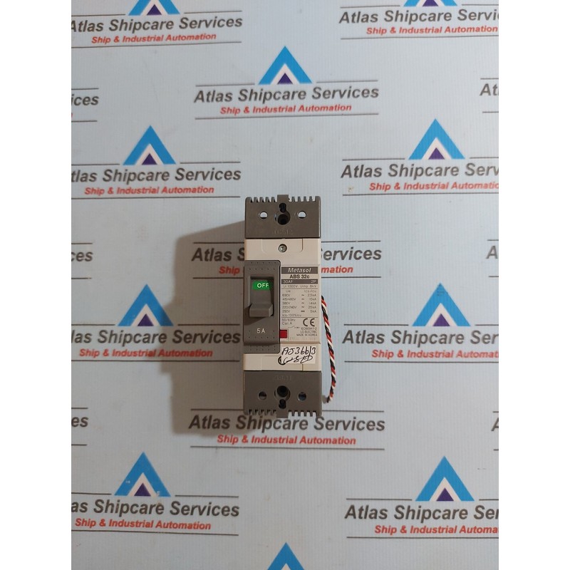 LS METASOL ABS 32c MCCB CIRCUIT BREAKER 30AF 2P 5A