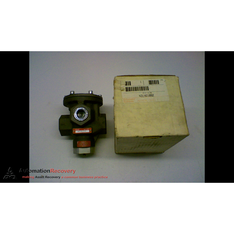 SCHRADER BELLOWS N31461092气门手动,250 MAX PSI,全新#153105