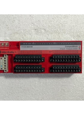 Allen-Bradley 1791DS-IB8XOB8 CompactBlock 8输入-8输出24VDC