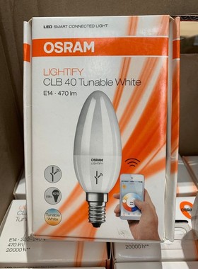 1 x Osram LIGHTIFY CLB 40 Tunable White E14 470 lm 220V