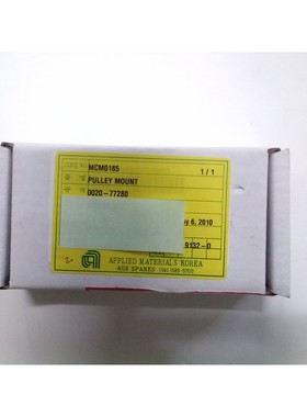 AMAT 0020-77280 PULLEY MOUNT,长机器人,全新