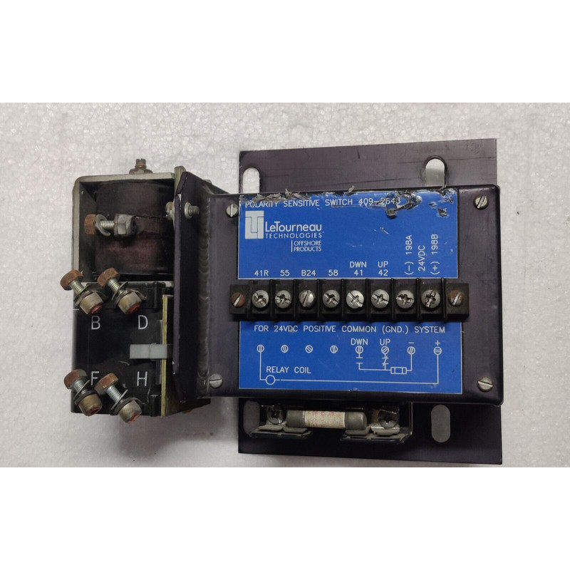 Letourneau Technologies Polarity Sensitive Switch 409-2643 W