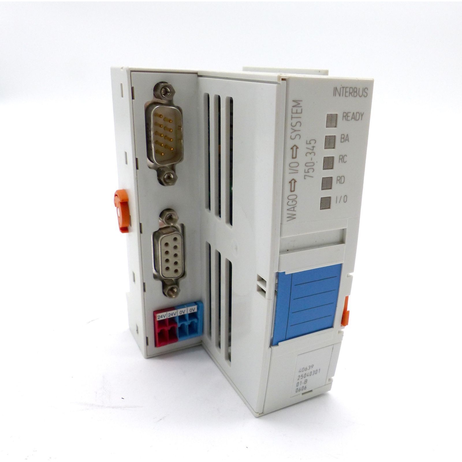 WAGO 750-345 Interbus 2MBit/s I/O System Feldbuskoppler -use