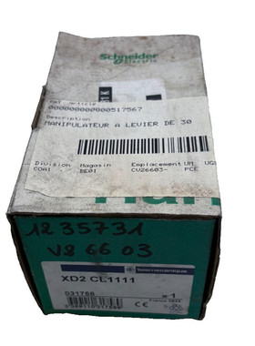 SCHNEIDER ELECTRIC XD2 CL1111 031758 MANIPULTEUR A LEVIER DE
