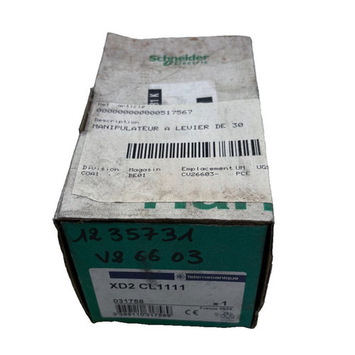 SCHNEIDER ELECTRIC XD2 CL1111 031758 MANIPULTEUR A LEVIER DE