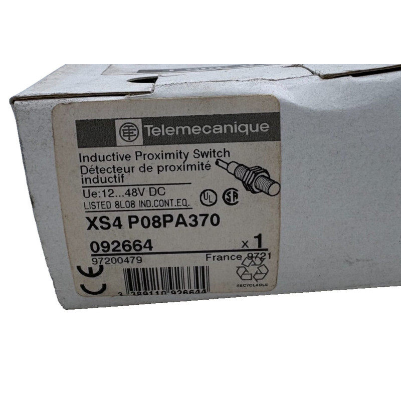 TELEMECANIQUE DETECTEUR DE PROXIMITE XS4 P08PA370 x1