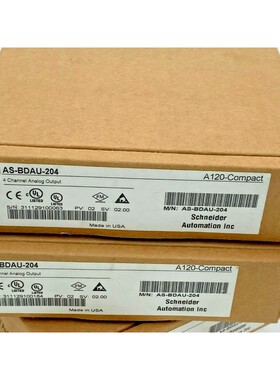 Schneider Modicon TSX Compact AS-BDAU-204 A120 Compact 4-Ch