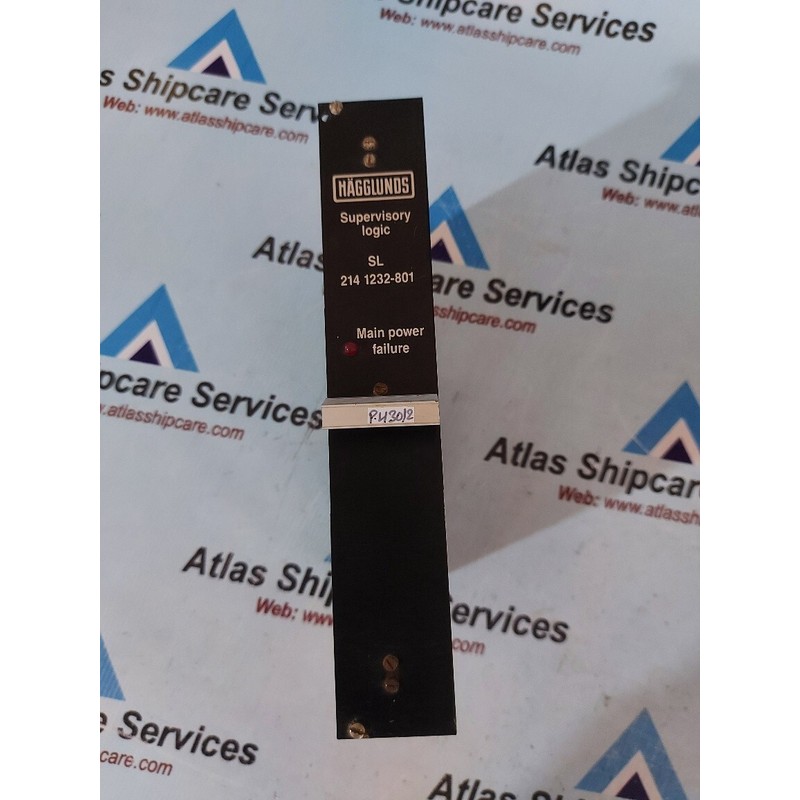 Hagglunds SL 214 1232-801 Supervisor Lógica PCB Tarjeta