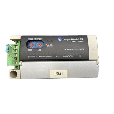 ALLEN BRADLEY COMPACT BLOCK LDX 1790D-T16BV0 16 INPUTS DC PO