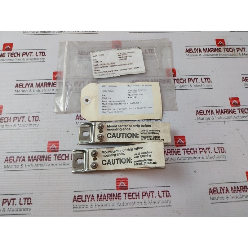 Watlow Amex-1j6a120301 Strip Heater