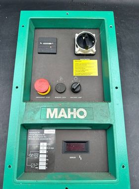 MAHO CNC 432 Deckel Panel Control E-200146