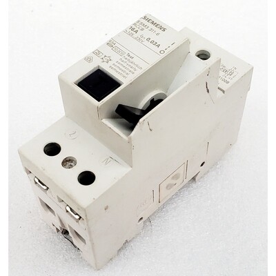 SIEMENS 5 SM3 311-6 RCCB 16Amp INTERRUTTORE AUTOMATICO
