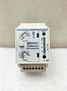 BROYCE CONTROL ELRM44V-30 A 型地球泄漏继电器