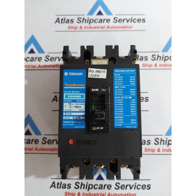 Terasaki XS100NS Tembreak Interruttore Automatico 75A