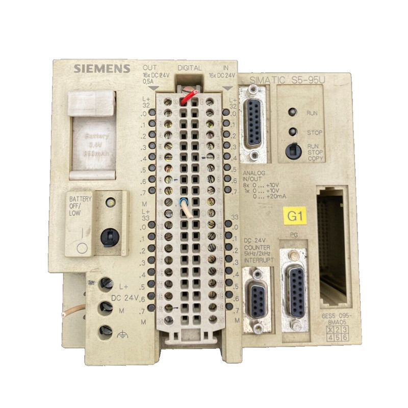 SIEMENS SIMATIC S5 6ES5095-8MA05 +6ES5421-8MA12 + 6ES5431-8M