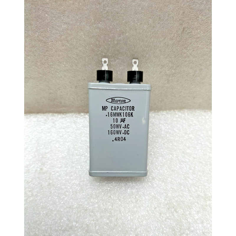MARCON 16MWK106K MP 电容器 10-uF 50WV 交流电 160WV 直流 - 批