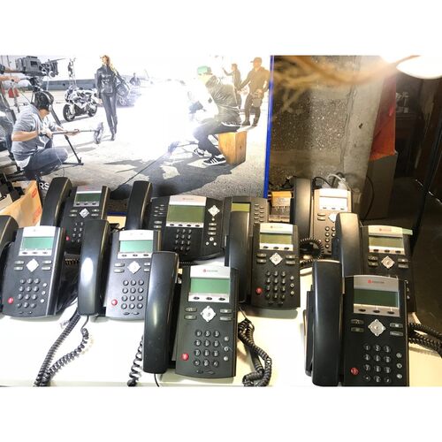 Lot 9 telephones Polycom Soundpoint IP 331