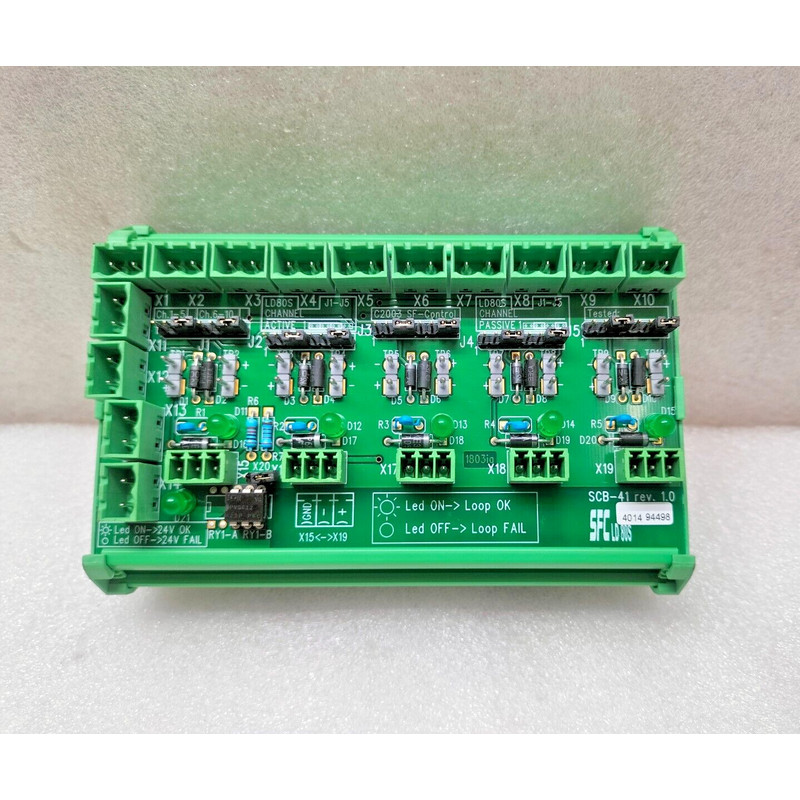 EMERSON SCB-41 REV.1.0 PCB 卡 LD80S 传感器连接板