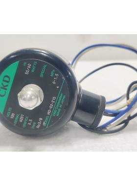 CKD HO-03-215 2-Way Messing Magnetventil